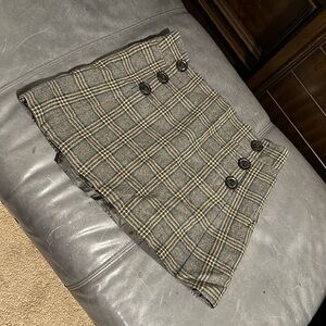 Plaid Skirt